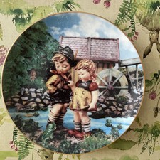Rare Vintage MJ. Hummel "Hello Down There" Danbury Mint Collectors Plate VGC COA
