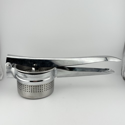 Vintage stainless steel ricer - steel,