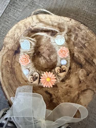 Handmade wedding horseshoe - handmade,