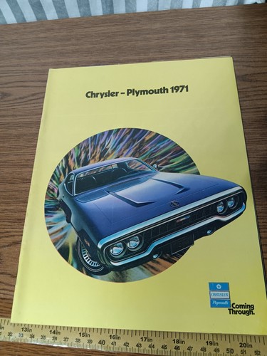 1971 plymouth chrysler - 1971,