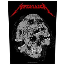 Metallica "Skulls"  giant sew-on backpatch 360mm x 300mm