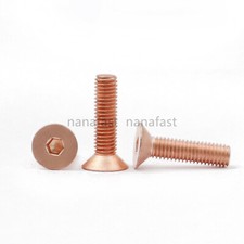 Pure Copper Hex Socket Bolts