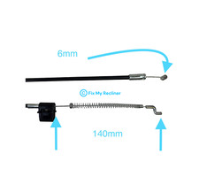 Manual Recliner Cable Extra