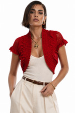 Womens lace bolero shrug - lace,