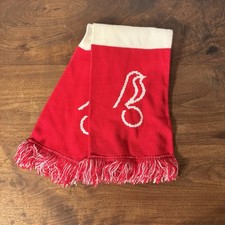 Bristol City Bar Scarf featuring Robin crests 57” x 8”