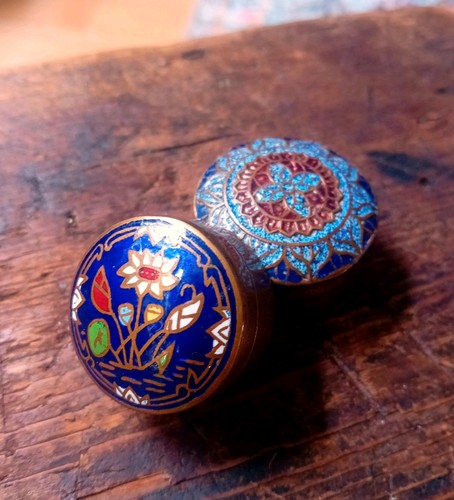 Vintage cloisonne enamel - cloisonne,