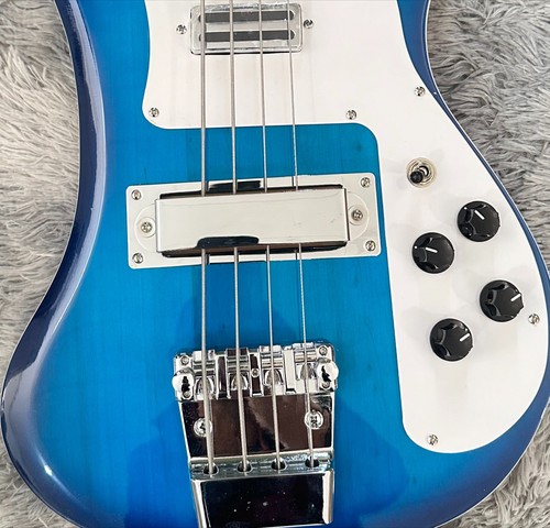 Custom blue 4003 style bass - style,