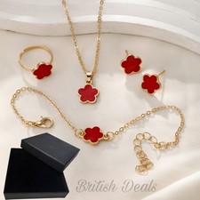 Women Clover Jewellery Set 4