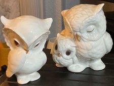 ROYAL OSBOURNE OWL FIGURINES -