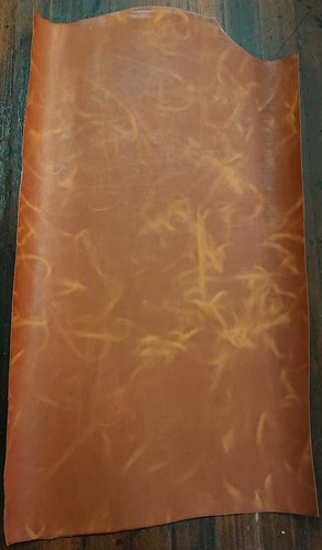 Genuine veg tan leather hides - veg,