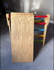 Indoor Climbing Frame - Wooden Montessori Triangle