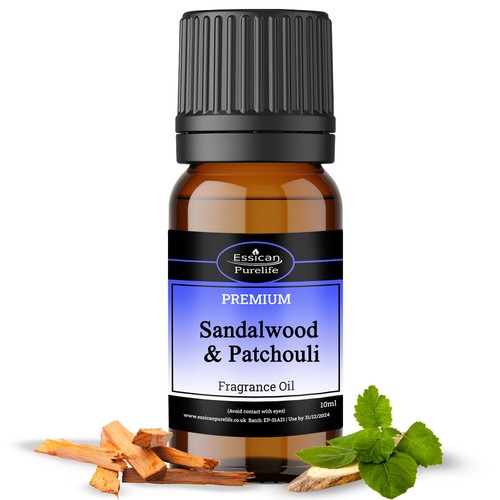 Sandalwood patchouli candle - &,