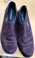 Romika Brown Slip on Shoes -