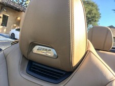 F80 / F82 BMW M3 M4 Convertible Seat Badge Repair Kit - GLOSS SILVER