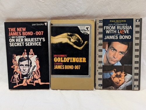 Vintage james bond by ian - x,