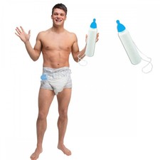 Adult Big Baby Nappy & Pin +