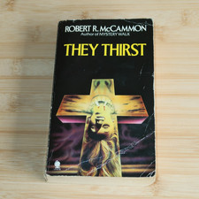 Robert R. McCammon  They Thirst  1981 Sphere Vampire Horror Paperback Book