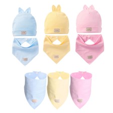 Baby Set 2pcs Baby + Bandana Bib Saliva Towel Triangle Scarves