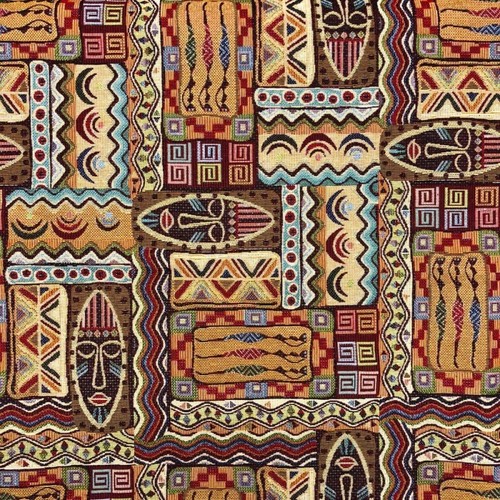 Tapestry fabric kenya art - fabric,