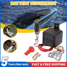 1x200A Wireless Remote Car Battery Isolator Disconnect Cut-off Relay Kill Switch
