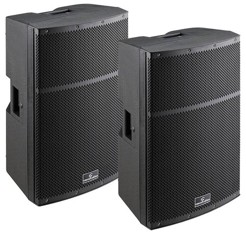 Pair powered speakers - 15",