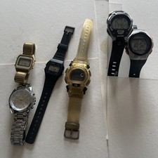 6 Vintage LCD Digital Quartz