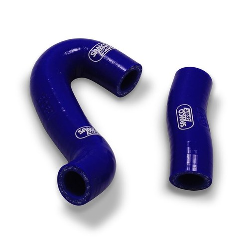 Blue samco silicon rad hoses - blue,