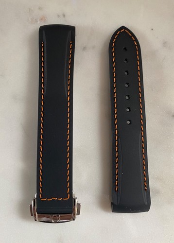 Rubber watch compatible strap - compatible,