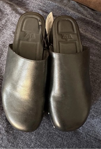Zara studded clogs - zara,