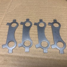 OEM Land Rover Series 2 2a 3 Axle Swivel Pin Lock Tab Washes X4 - 531001 