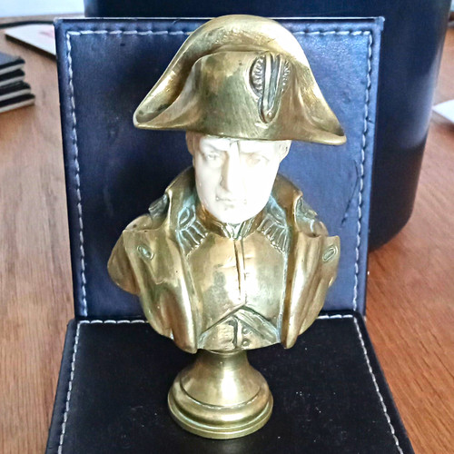Bronze figure napoleon - bronze,