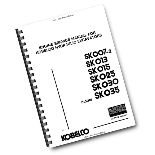 Kobelco engine sk007 013 - engine,
