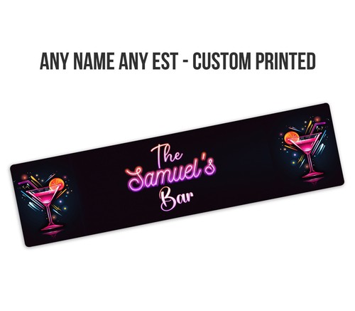 Personalised bar runner ideal - runner,