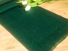 PETROL GREEN Rustic Burlap Jute Runners Wedding Hessian Table Runner 30cm wide