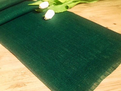 Petrol green rustic - green,