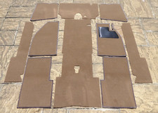 VW CLASSIC BEETLE NEW TAN CARPET SET