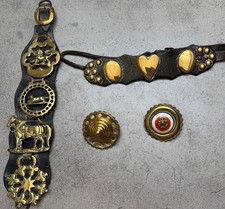 Vintage Horse Brass Martingale