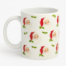 Christmas Mug Santa - Santa Cup - Christmas Cup Father Christmas Cup