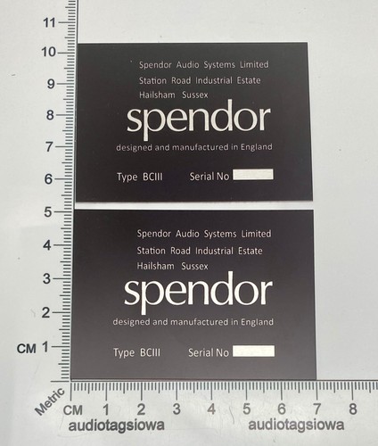 Spendor bciii bc3 speaker - spendor,