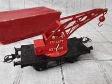 Hornby O gauge No1 Crane Truck , boxed, good condition.