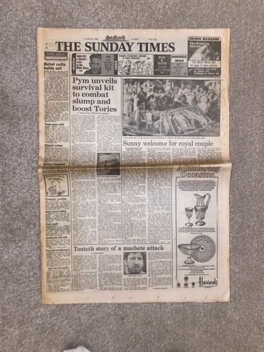 The sunday times - sunday, aug