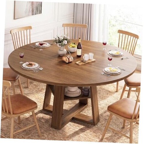 Extendable round dining table - extendable,