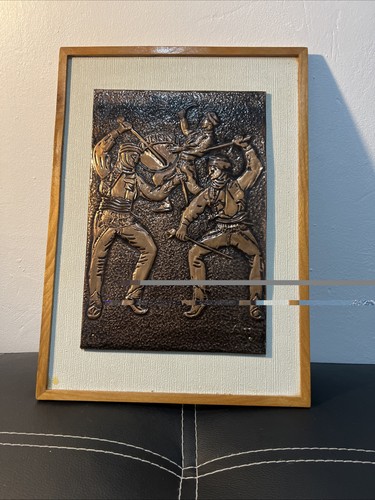 Framed embossed copper - embossed,