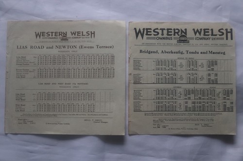 Western welsh omnibus - welsh, bus