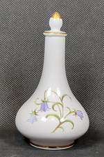 Spode ~ Lidded Vessel/Perfume Bottle ~ Campanula Pattern F1397-H ~ Height 10.5cm