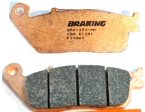 Braking rear brake pads p30 - brake,