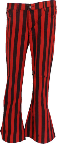 Mens vintage black red - black/red, stripe