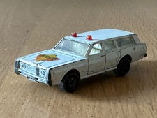 Lesney Matchbox Diecast Model  - Mercury Police Car - 1971 - No 55