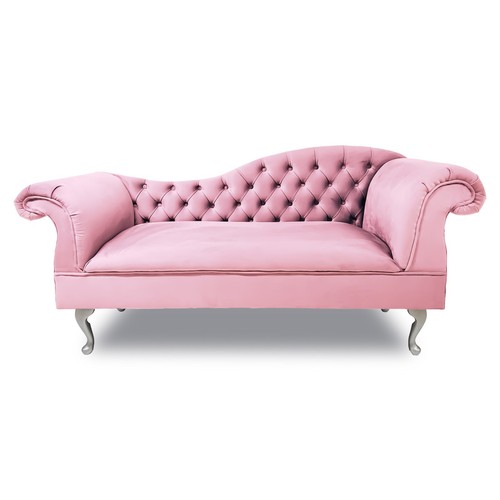 Baby pink chaise lounge - pink,