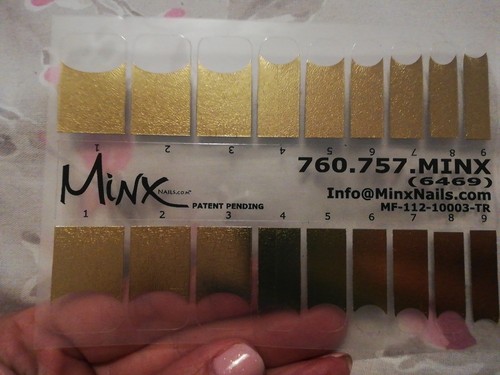 Gold lightening minx - lightening,